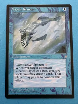 Mystic Remora - Ice Age ICE MTG Magic the Gathering - Lightly Played Common - Image 1