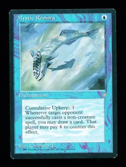 * * 1x Mystic Remora x1 * * Ice Age MTG VLP Very Lightly Played - Image 1