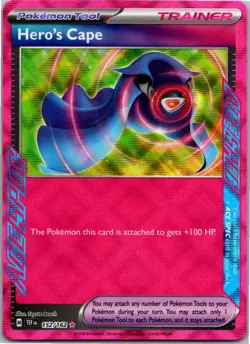 Hero's Cape ACE SPEC Rare SV05: Temporal Forces 152/162 NM Holo - Image 1