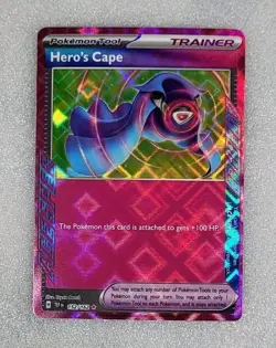 Hero's Cape 152/162 NM/M TEF EN SV05 Temporal Forces ACE SPEC Pokemon TCG - Image 1