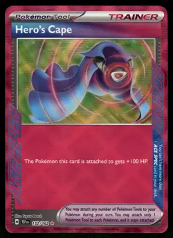 Hero's Cape ACE SPEC 152/162 SV05: Temporal Forces Pokemon - Image 1