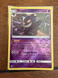 GENGAR Unbroken Bonds 70/214 Reverse Holo LP/NM POKEMON TCG - Image 1