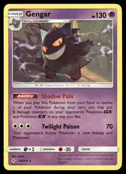 Gengar 70/214 SM - Unbroken Bonds Pokemon TCG - Image 1