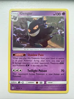 Pokemon TCG - Gengar 70/214 Unbroken Bonds Mint - Image 1