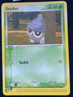 Seedot 77/100 EX Sandstorm Pokemon Card NM/ LP - Image 1