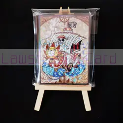 One Piece - Thousand sunny Foil Card Sleeves 67mmX92mm 60ct Standard Size - Image 1