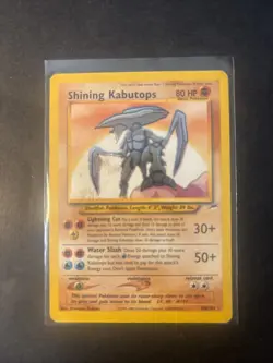 Shining Kabutops 108/105 - Neo Destiny Pokemon Card (Moderately Played) - Image 1