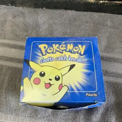 1999 Pokemon BURGER KING POKEBALL Pikachu 23k Gold Plated Card SEALED/UNOPENED! - Image 1