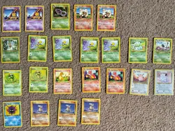 Pokemon Card Collection (includes Pikachu, Jigglypuff, Zapdos, & many more!) - Image 2