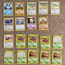 Pokemon Card Collection (includes Pikachu, Jigglypuff, Zapdos, & many more!) - Image 3