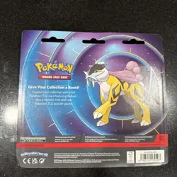 NEW Pokemon Mega Evolution & Phantasmal Flames 2-Pack Blister Sealed - Raikou - Image 2
