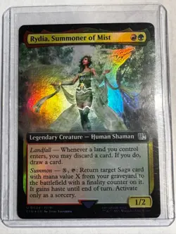 Rydia, Summoner of Mist (Extended Art) Final Fantasy Foil Magic the Gathering - Image 1