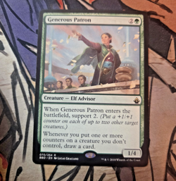 MTG Generous Patron Battlebond - LP Regular - Image 1