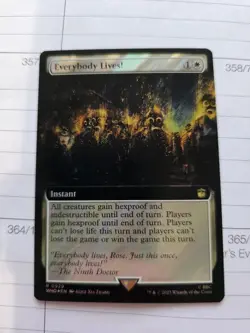 Everybody Lives! (Extended Art) (Surge Foil) Universes Beyond: Doctor Who Foil - Image 3