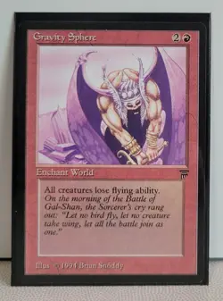 Gravity Sphere MTG Legends - LP To NM - Image 1