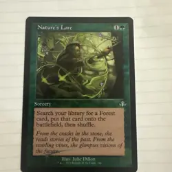 Nature's Lore (Retro Frame) Dominaria Remastered Foil - Image 1