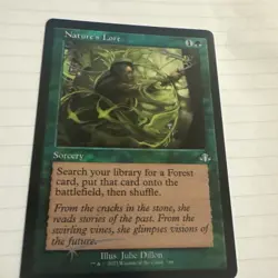 Nature's Lore (Retro Frame) Dominaria Remastered Foil - Image 2