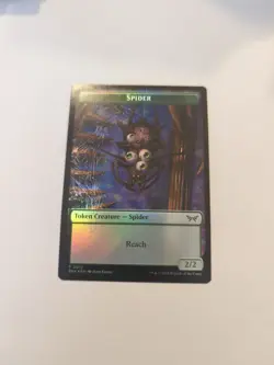 Insect (0013) Spider (0012) Token *FOIL* Duskmourn: House of Horror NM MTG - Image 2