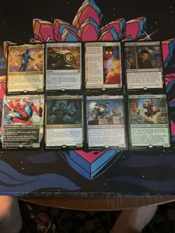 CUSTOM MTG COMMANDER DECK Cosmic Spider-Man Spider Tribal Deck - Image 2