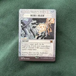 Mana Drain Outlaws of Thunder Junction: Breaking News Regular 0011 Florey NP - Image 1