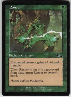 Magic the Gathering TCG Rancor C Urza's Legacy 110 - Image 1