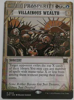 Villainous Wealth Outlaws of Thunder Junction: Breaking News Regular - Image 1