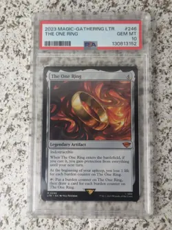 The One Ring Universes Beyond the Lord of the Rings Tales of Middle-Earth PSA 10 - Image 1