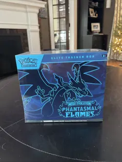 Pokemon TCG Mega Evolution - Phantasmal Flames Elite Trainer Box ETB SEALED✅ - Image 1