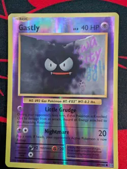 GASTLY 47/108 COMMON XY EVOLUTIONS POKEMON TCG REVERSE HOLO NM - Image 1