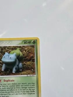 2005 Pokemon EX Delta Species Ditto Bulbasaur 36/113 MP - Image 4