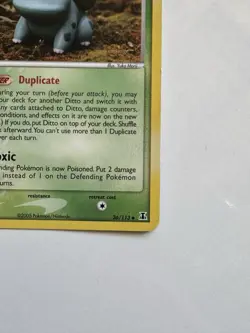 2005 Pokemon EX Delta Species Ditto Bulbasaur 36/113 MP - Image 5