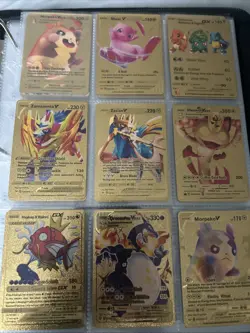 POKEMON MYSTERY BOX Guaranteed Gold Pokemon Cards - Image 1