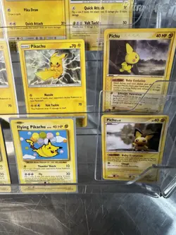 Pokemon Pikachu Non-Holo Lot Multiple Pikachu Cards Common Uncommon - Image 5