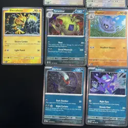 Pokemon 10 cosmos holo promos LOT -english -NO DUPES tyranitar, darkrai - Image 4