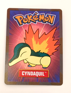 2000 Pokemon Card CYNDAQUIL Betty Crocker Fruit Roll-Up Official Nintendo Promo - Image 1