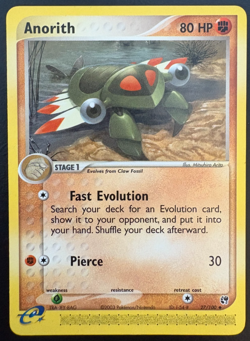 Pokemon TCG Anorith 27/100 EX Sandstorm NM - Image 1