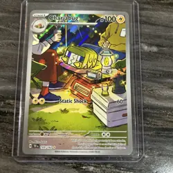 Charjabug 169/162 Illustration Rare Pokemon TCG SV05: Temporal Forces - Image 1