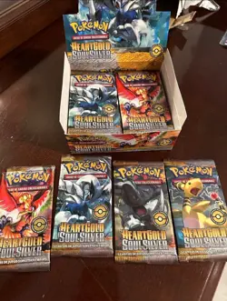 Pokemon TCG Spanish Heartgold Soulsilver Sealed Booster Packs (Full Art Set)! - Image 1