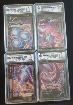 Mewtwo V Union Sequential Set Of 4 2022 Pokemon Thai CG 10 - Image 1
