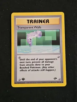 Pokemon 1St Edition Transparent Walls 125/132 - Gym Challenge LP - Image 1