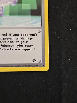 Pokemon 1St Edition Transparent Walls 125/132 - Gym Challenge LP - Image 4