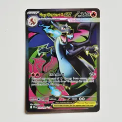 MEGA CHARIZARD X EX 109/094 PHANTASMAL FLAMES ULTRA RARE POKEMON TCG PACK FRESH - Image 2