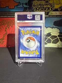 Pokemon TCG Bulbasaur Stellar Crown Illustration Rare Card 143/142 PSA 9 - Image 3