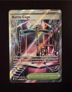 Battle Cage 116/094 ME02: PHANTASMAL FLAMES (NEAR MINT) Pokemon - Ready to Ship - Image 1