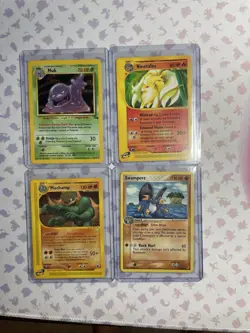 Pokemon TCG Vintage Lot Holo Muk Ereaders Swampert Ninetales Machamp - Image 1