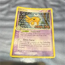 Pokemon TCG-Shedinja-EX Deoxys-7/107-30HP-Holo Rare-Nintendo-English-2005 - Image 1