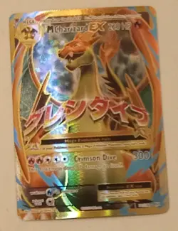 2016 M Charizard EX (Full Art) 101/108 Pokemon XY Evolutions Holo - Image 2