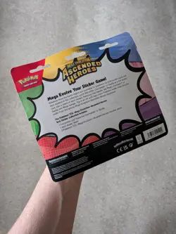 Pokemon TCG Mega Evolution Ascended Heroes Tech Sticker Collection - Gastly - Image 2