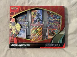 Pokemon TCG: Armarouge Ex Premium Collection Factory Sealed Box - Image 1