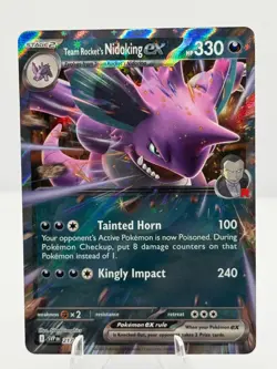Pokemon Team Rockets Nidoking Ex 330 Promo 217 - Image 1